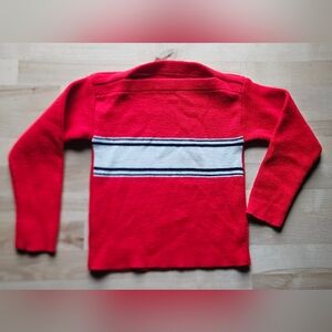 Vintage, Red Baby Sweater